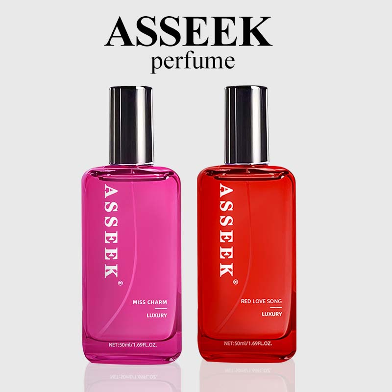 ASSEEK 2pcs Long-Lasting Body perfume for Women | Perfect for Dating, Daily Life, Parties and Gift Giving | 2 Different Fragrances  with Orchid, Jasmine，Fruity Notes & Brown Sugar Scents - 1.69 Oz/ Bottle